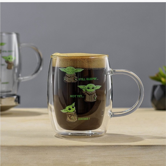 New! Mandalorian Mystic Grogu 13.5oz Coffee Mug, Double Wall Mug SPECIAL EDITION - Picture 3 of 4